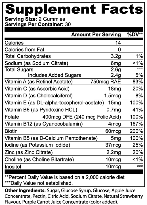 BeautiSleep Women's Daily Multivitamin